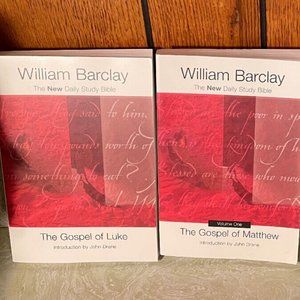William Barclay - The Acts - Gospel of Luke & Matthew - Letter To Romans - New